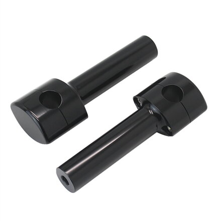 Predstavce riadidiel 15cm pre Harley Davidson Dyna / Softail / Touring - čierne