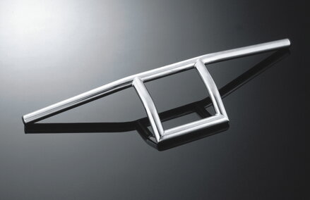 Oceľové riadidlá SQUARE 22mm / 70cm chróm (55-221)