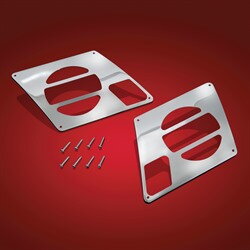 2-482 - Chrómovaný rámik predných reprákov. Určený pre  Honda GL1500/6 1988-2000.