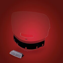 ČIRÉ PLEXISKLO HONDA GL1800