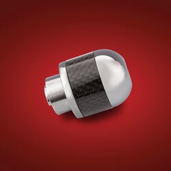 CHRÓMOVANÁ KONCOVKA RUKOVÄTI S KARBÓNOVÝM PÁSIKOM HONDA GL1800