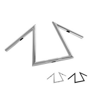 Motocyklové riadidlá Z-BAR 25mm / 63 cm čierna matná (55-257B)