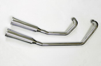 Kompletný otvorený výfukový systém Highway Hawk FLAT TRACK pre motocykle KAWASAKI VN900..654-091