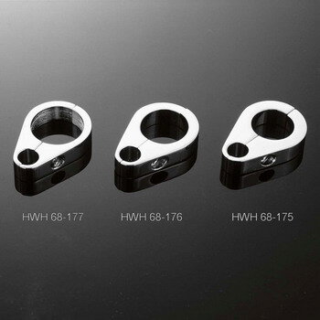 Highway Hawk Objímka 25mm pre spojkové lanko, chróm 68-175