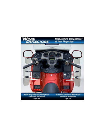 VETERNÝ DEFLEKTOR - ČÍRY AIRBAG MODEL HONDA GL1800