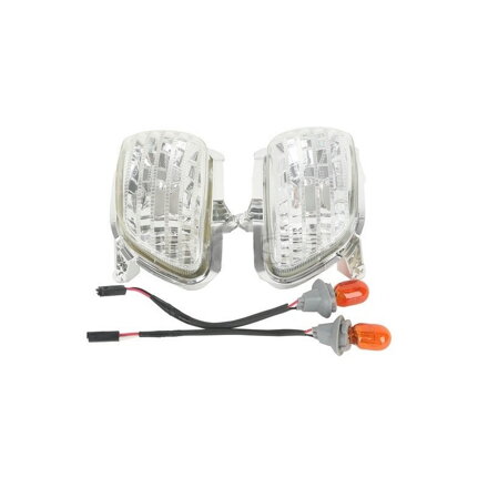 PREDNÉ SMEROVKY S BIELYM SKLOM HONDA GL1800