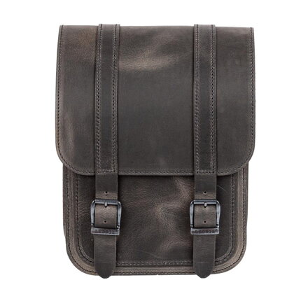 Bočná brašňa H - hnedá koža 