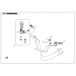 Lanko sytiča pre cfmoto 500 X5