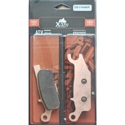 Brzdové platničky Yamaha Grizzly 550 700 zadná pravá strana FA446R DB2158 3B4-W0046-10-00