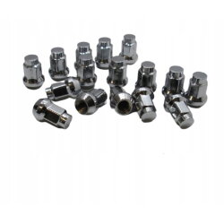 Pochrómovaná kónická matica kolesa, závit 3/8-24, pre 14mm kľúč, pre štvorkolky Polaris 13272