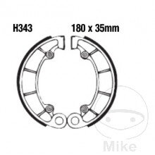 Brzdové čeľuste s pružinou ryhované EBC ryhované pre Honda VT750 C2 RC44 , Aero 1997-2002