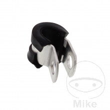 Držiak brzdovej Hadice JMP BOLT 6 mm Alu silber pre Yamaha XVS 1300 Midnight Star 2007-2016