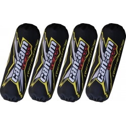 Kryty tlmičov Can-am Renegade, čierno-žlté, nový model