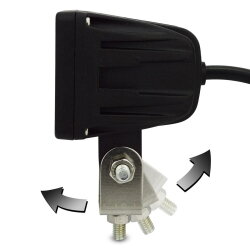 LED pracovná lampa 10W povodne schválenie E9