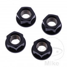 Matica Rozeta sada JMP BOLT M10X1.25MM AL RAC čierna pre Kawasaki Vulcan VN1500 1999-2005