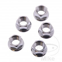 Matica Rozeta sada JMP BOLT M12 X 1.25 mm Edelstahl V4A pre Honda VT750 DC RC48 Black Widow 2000-2003