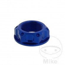 Matka krku riadenia M22X1.00 mm Alu modrý  pre Suzuki Intruder VLR C1800R 2008-2013