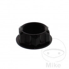 Matka krku riadenia M24X1.00 mm Alu čierny  pre Honda Shadow VT1100C SC18-23 1987-1996