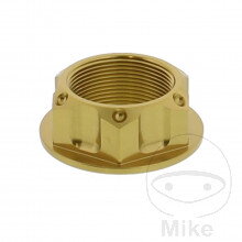 Matka krku riadenia M24X1.00 mm Alu zlatý  pre Honda VT1300 CX Fury 2010-2015