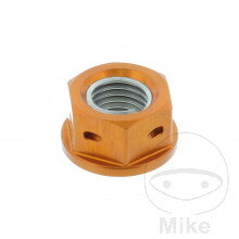 Matka reťazového kolieska M10 x 1.25 mm Alu Racing oranžový pre Honda Shadow VT600 1988-2000