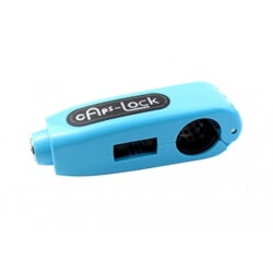 Ochrana proti krádeži pre štvorkolky, motocykle, skútre, modrá