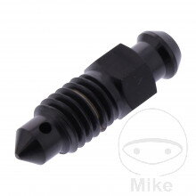 Odvzdušňovacia skrutka M8X1.25 mm Titan čierny pre Honda Shadow VT1100 C2 ACE SC32 1995-2000