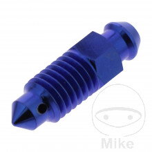 Odvzdušňovacia skrutka M8X1.25 mm Titan modrý  preXVZ 1300 Royal Star