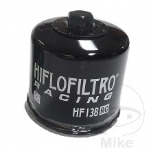 Olejový filter HIFLO HF138RC závodný K&N 7230078 Mahle 7620370  pre Suzuki Intruder VL800 2010-2017