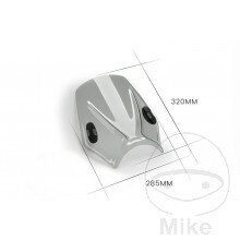 Plexi MITO PUIG rauchgrau pre Honda VT750 DC RC48 Black Widow 2000-2003