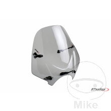 Plexi Ranger Puig dymovo šedej pre Honda VT750 DC RC48 Black Widow 2000-2003