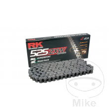 RK XW-reťaz 525ZXW/110 reťaz otvorený s nitovacou spona pre Yamaha MT09 / FZ09 RN69 2024-2025