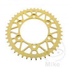 Rozeta ALU 43Z pre reťaz 525 GO JT vnútorný priemer 110 rozstup dier 130 pre Yamaha MT10 N78 2022-2025 