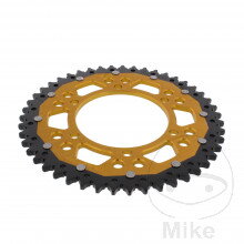 Rozeta Dual 47Z typ 525 zlatá ZF vnútorný priemer 110 rozstup dier 130 pre Yamaha MT10 N78 2022-2025 