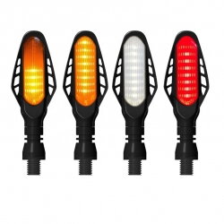 Smerovky LED so zadným brzdovým svetlom, 2 ks, homologizácia E4