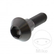 Skrutka brzdového kotúča JMP Bolt M6X1.00 mm 20 mm Titan čierna farba pre XV 1700 Warrior