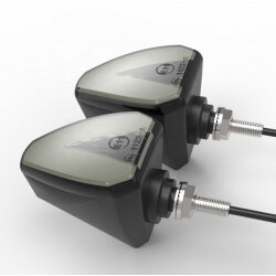 Smerovky LED so zadným brzdovým svetlom, 2 ks, schválenie E11