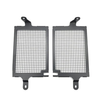 Čierne kryty chladiča pre BMW R1200GS / R1250GS
