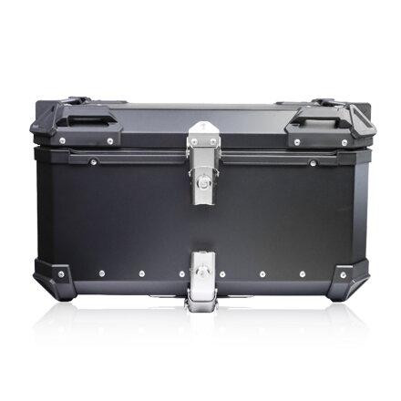 Univerzálny zadný hliníkový kufor na motorku 85L - čierny