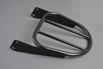 ROAD - Zadný rúrkový nosič batožiny k opierke spolujazdca 26cm  (typ A) - čierny