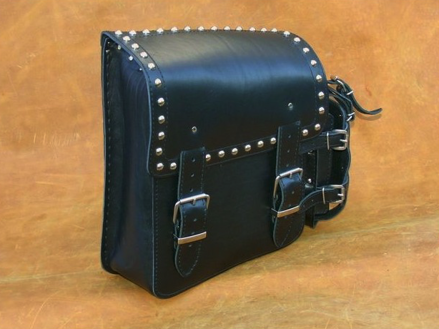 Kožená bočná brašňa Harley Davidson Softail ľavá 1ks (S52B)