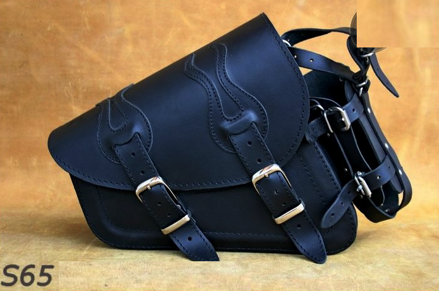 Kožená bočná brašňa Harley Davidson Sportster ľavá 1ks (S65)