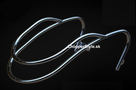 MOTON - Chrómovaný rám na predný blatník pre  HONDA SHADOW 750 C4 AERO