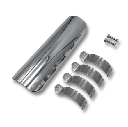 Highway Hawk Kryt výfuku CHROME pre priemer 45mm, chróm (1ks) 65-554