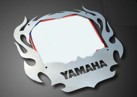 Rámik na ŠPZ YAMAHA VIRAGO 250