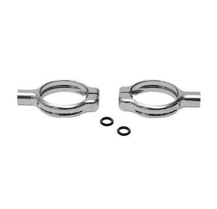 Objimky / úchyty smeroviek M8 na prednú vidlicu s priemerom 49mm