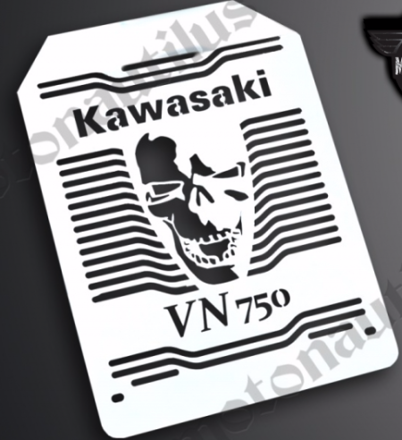 MOTON - Kryt chladiča pre Kawasaki VN750 Twin