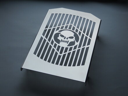 Kryt chladiča pre Kawasaku Vulcan VN1700 Classic / Nomad / Voyager- smrtka