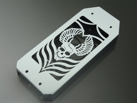 Chrómovaný kryt chladiča pre Suzuki VS 600 / 700 / 750 - Smrtka