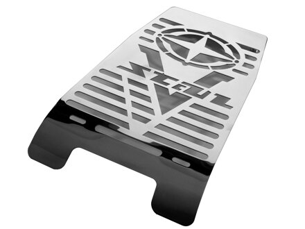 Kryt chladiča pre Yamaha Drag Star XVS 1100 Classic / Custom - logo V-Star