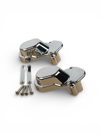 Chrómované krytky zadnej osi kolesa pre Harley Davidson Sportster 2005–2022